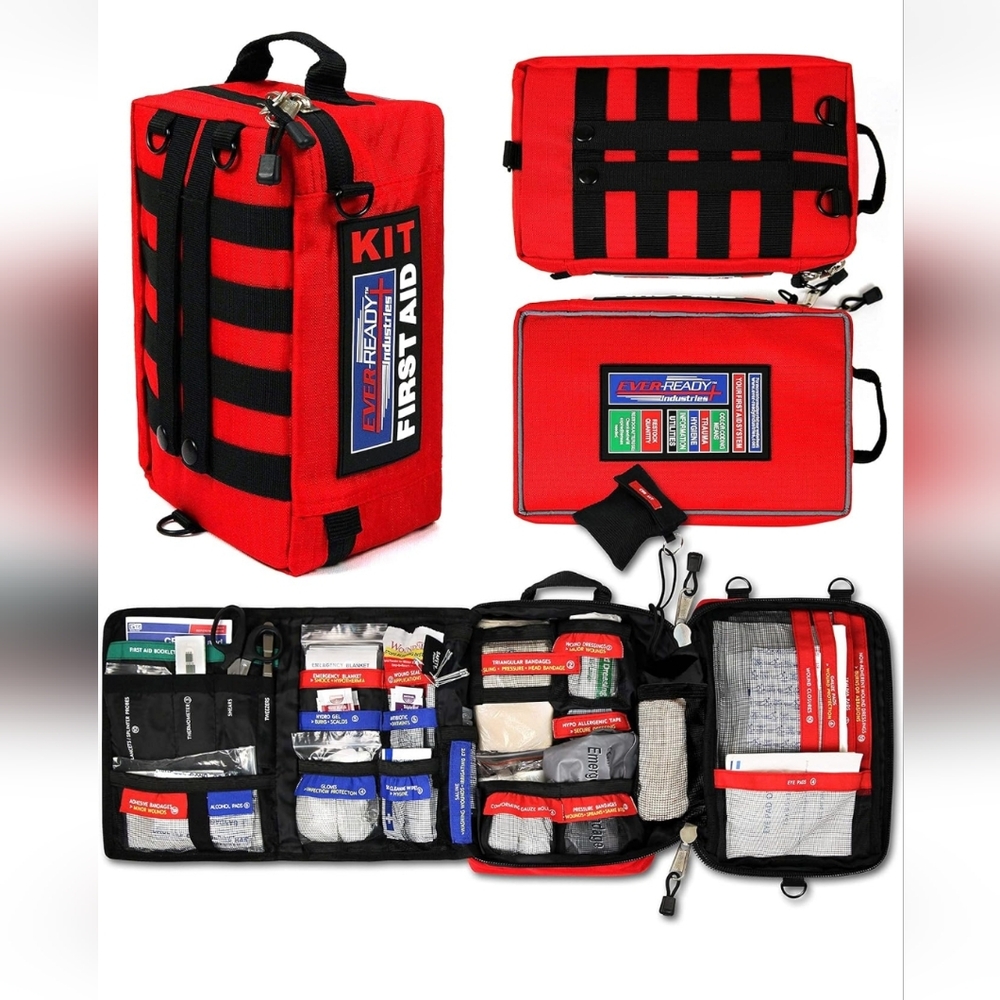 Ever Ready Outdoor, Home & Workplace First Aid Kit 211 Pieces
